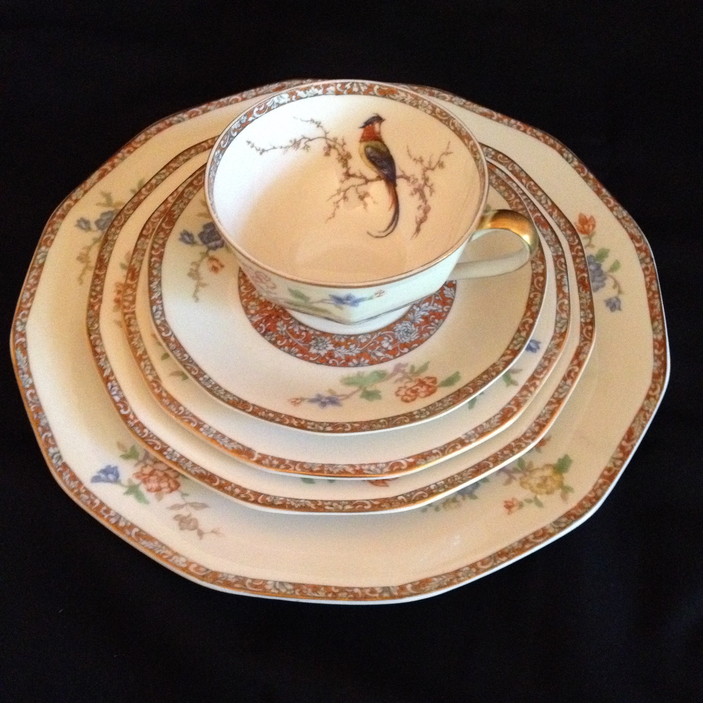 5 pc Place Setting - Bourbon
