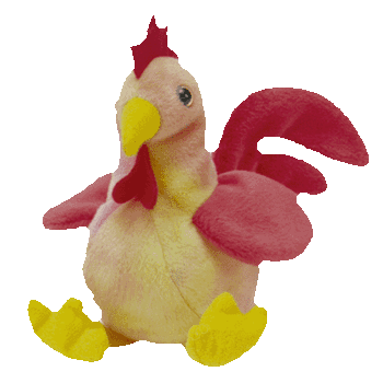 Doodle the Ty Dyed Rooster