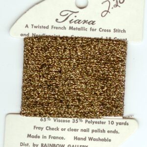 Tiara Soft Twisted Metallic - T102