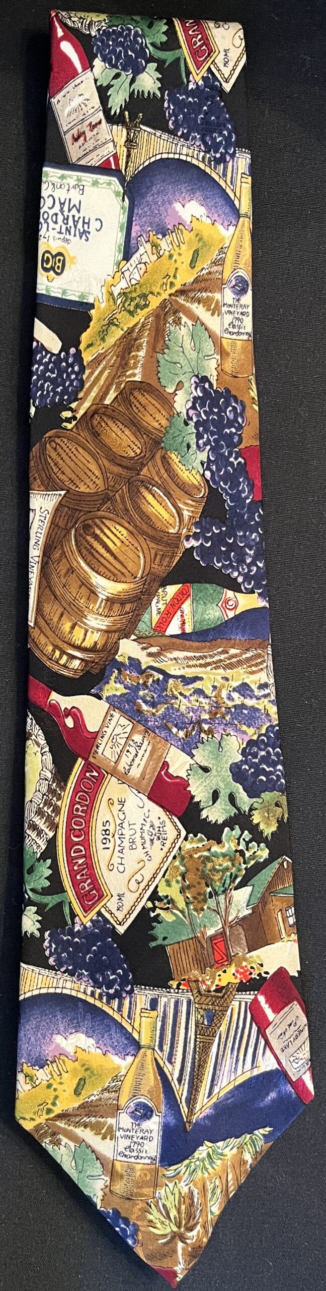 Wine Tie #1, Nicole Miller